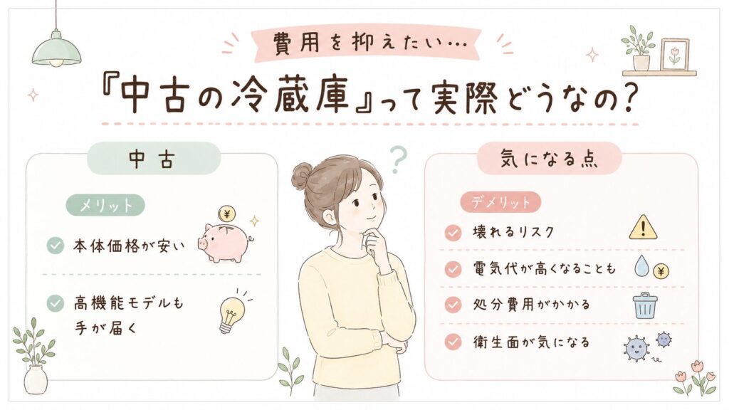 一人暮らし　ケースによっては総額で安くなることも！賢く使いたい「冷蔵庫のレンタル」