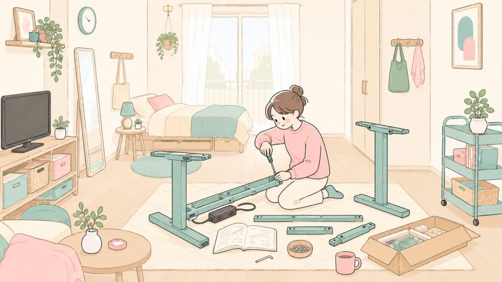 電動昇降デスクで後悔しないために:実際に買ってみた感想