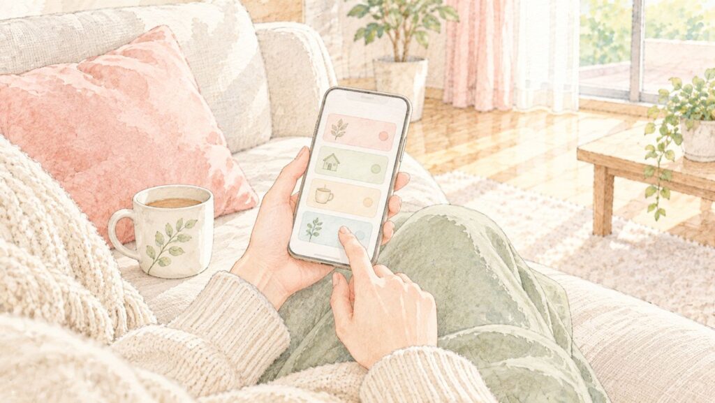 くらしのマーケットとは？スマホでお店を見比べる